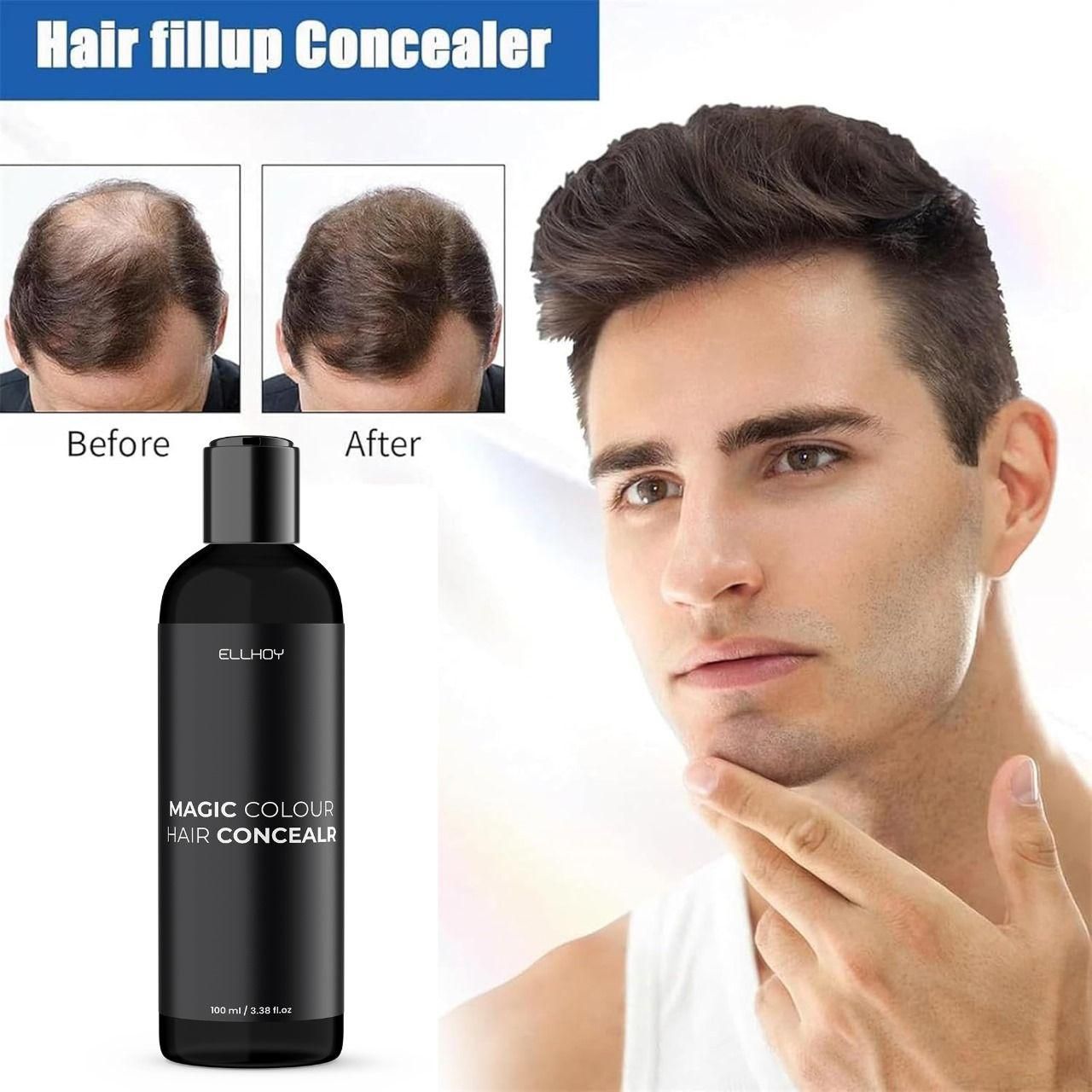 ELLHOY Magic Colour Hair Concealer Spray 100ML (Pack of 2)