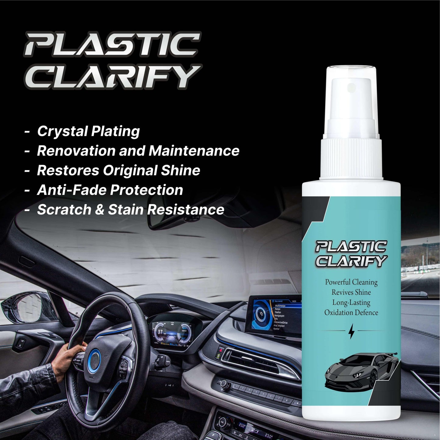 Plastic Clarify 200 gm Pack of 2