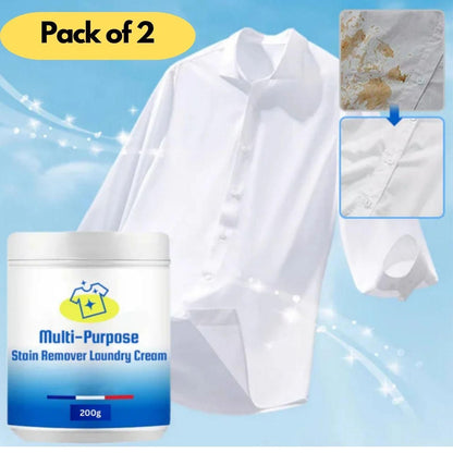 Multi-Purpose Stain Remover Laundry Cream 400 gm Pack of 2