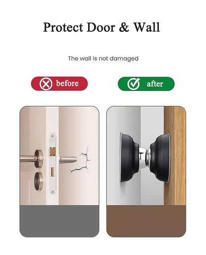 Magnetic Door Stoppers Stainless Steel Door Stops for Wall and Floor Mounting